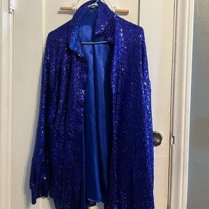 Sla Ibiza Shirt Dress SEQUIN SHIRT DRESS